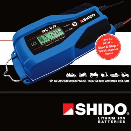 Batterieladegerät SHIDO DC8