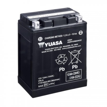 Batterie YUASA YTX14AH-BS