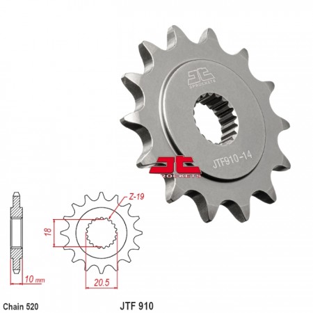 Ritzel  JTF910.14