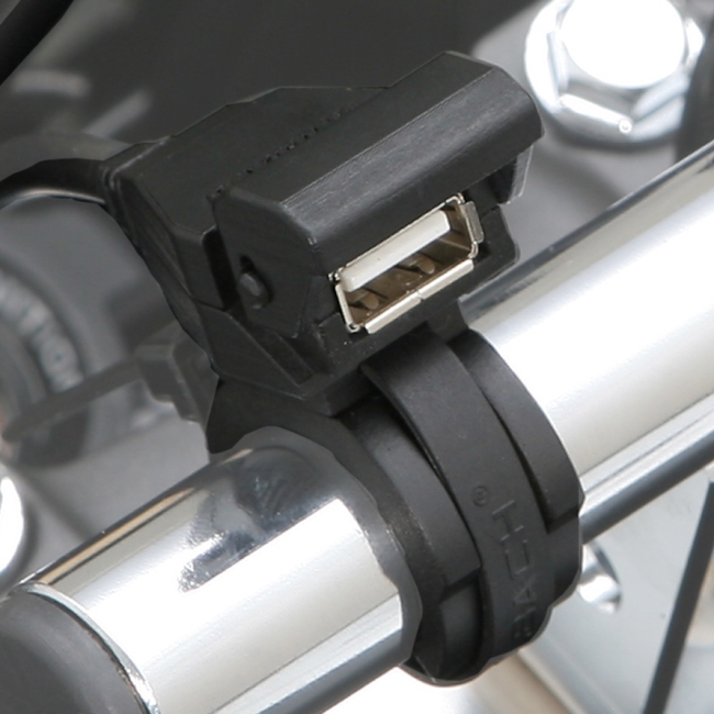 DAYTONA SLIM TYPE 1-fach USB Steckdose zur Lenkerbefestigung, € 42,93