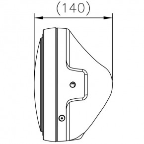 Scheinwerfer "LTD" 7"