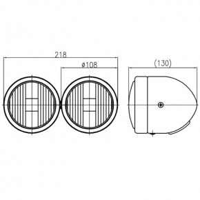 Scheinwerferset 3,5"