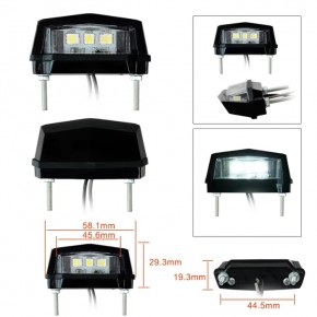 Kennzeichenbeleuchtung "Flat"
