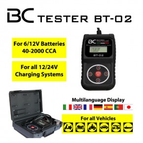 Batterietestgerät "BT02"