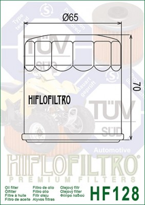 Hiflo Ölfilter HF128