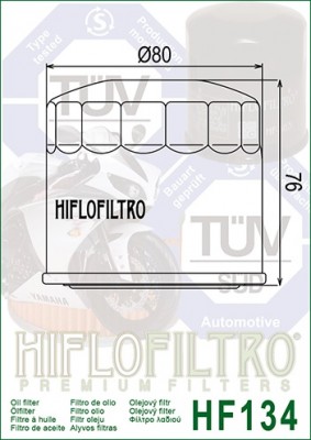 Hiflo Ölfilter HF134