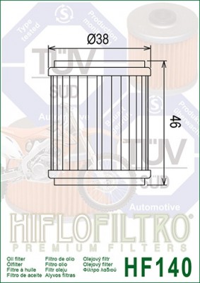 Hiflo Ölfilter HF140