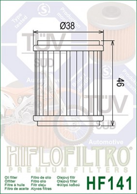 Hiflo Ölfilter HF141