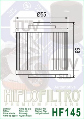 Hiflo Ölfilter HF145