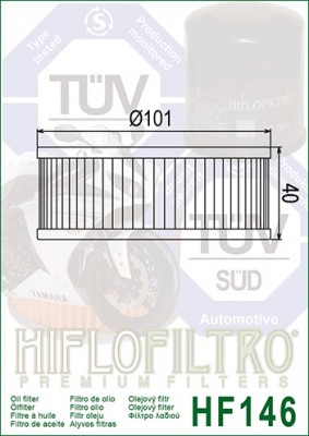 Hiflo Ölfilter HF146