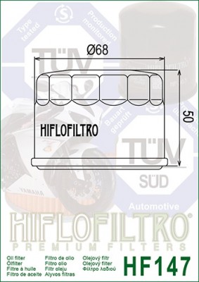 Hiflo Ölfilter HF147
