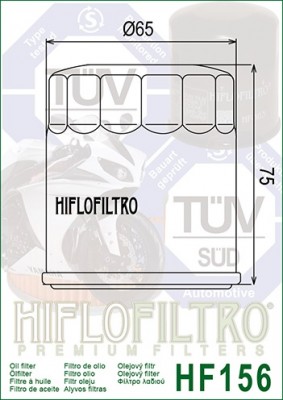 Hiflo Ölfilter HF156