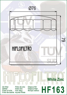 Hiflo Ölfilter HF163