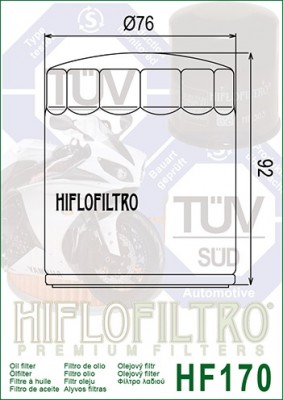 Hiflo Ölfilter HF170B