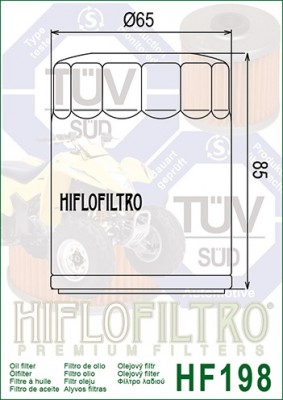 Hiflo Ölfilter HF198