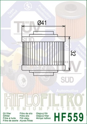 Hiflo Ölfilter HF559