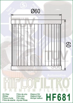 Hiflo Ölfilter HF681