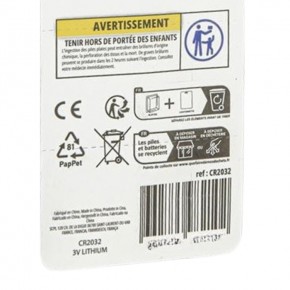 Knopfzelle 3V Lithium